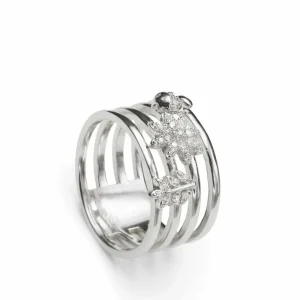 Anillos Anchos | LINEARGENT Anillos anchos de plata diseño naturaleza