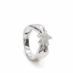 Anillos Circonitas | LINEARGENT Anillos circonitas diseño de estrella brillante central