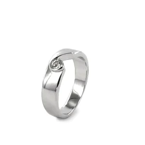 Anillos Circonitas | LINEARGENT Anillos circonitas diseño de lágrima estilo grueso