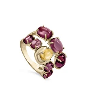 Anillos Con Piedras | LINEARGENT Anillos con piedras circonitas y andratita