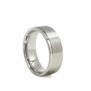 Anillos De Compromiso | LINEARGENT Anillos de compromiso diseño grueso y liso