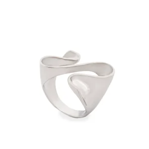 Anillos Especiales | Anillos De Diseño | LINEARGENT Anillos de diseño de forma fluida y ondulada