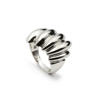 Anillos Especiales | Anillos De Diseño | LINEARGENT Anillos de diseño en forma de espiral voluminoso