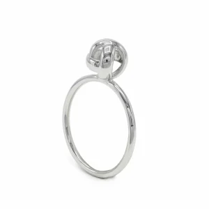 Anillos Pequeños | Anillos Finos | LINEARGENT Anillos finos de plata diseño de nudo