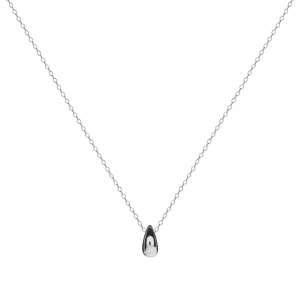 Colgantes Pequeños | LINEARGENT Colgantes pequeños de plata lisa con diseño de lágrima