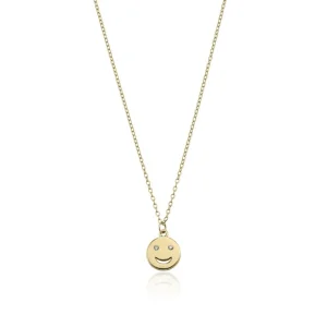 Colgantes Pequeños | LINEARGENT Colgantes pequeños de plata lisa diseño smile