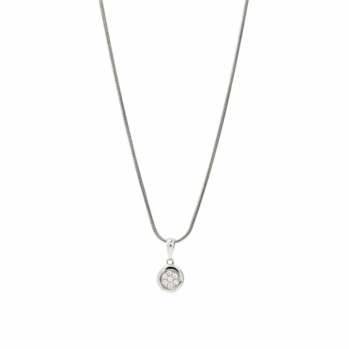 Colgantes Pequeños | Colgante Brillante | LINEARGENT Colgantes pequeños diseño brillante redondo