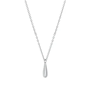 Colgantes Pequeños | LINEARGENT Colgantes pequeños diseño de lágrima en plata lisa