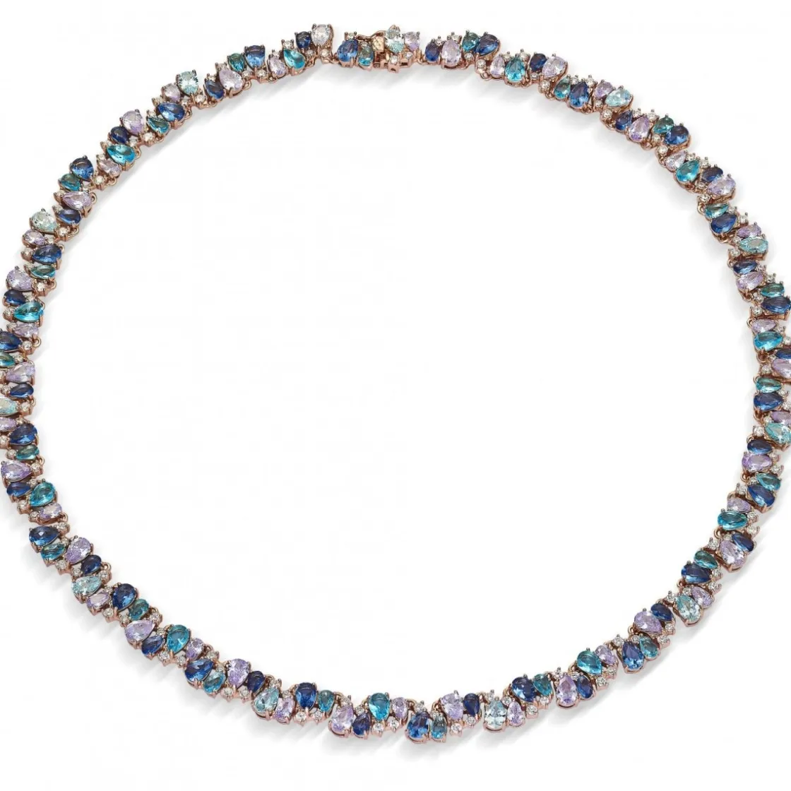 Collares Con Piedras | LINEARGENT Collares con piedras de colores en tonos fríos