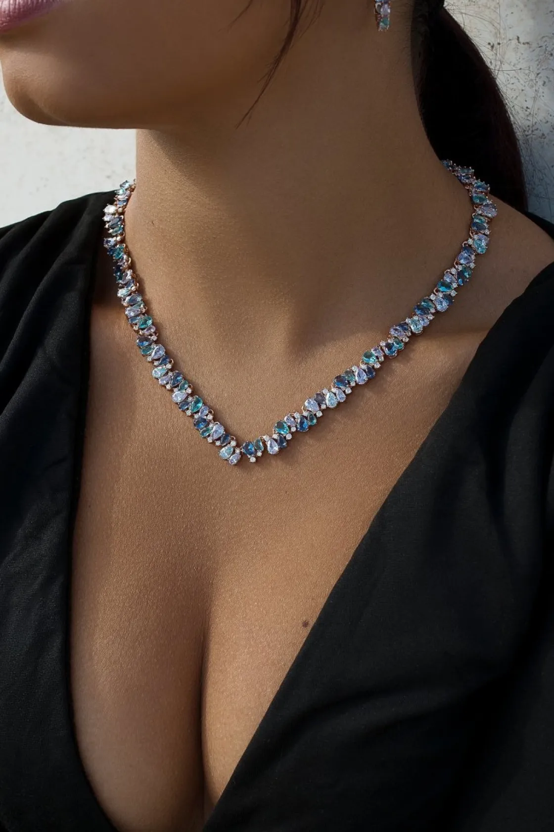 Collares Con Piedras | LINEARGENT Collares con piedras de colores en tonos fríos