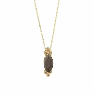 Collares Con Piedras | LINEARGENT Collares con piedras en plata cuarzo adamantino marquesa