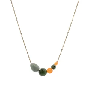 Collares Con Piedras | LINEARGENT Collares con piedras naturales en tono nature
