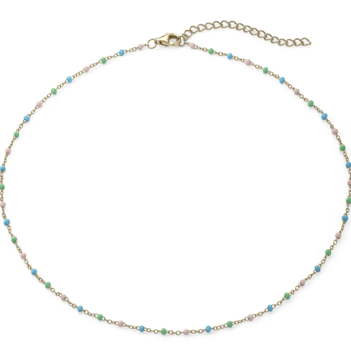 Collares Cortos | LINEARGENT Collares cortos de plata con cadena diseño nature