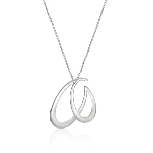 Collares Plata Originales | LINEARGENT Collares plata originales diseño garabato