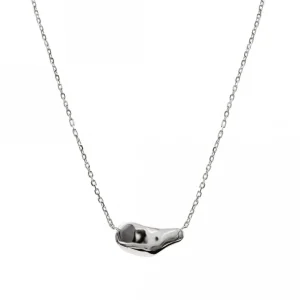 Collares Plata Originales | Collares Cortos | LINEARGENT Collares plata originales diseño líquido horizontal
