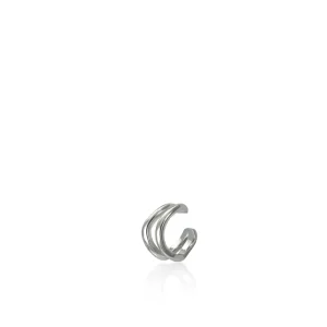 Ear Cuff | LINEARGENT Ear cuff de plata formado por dos aros