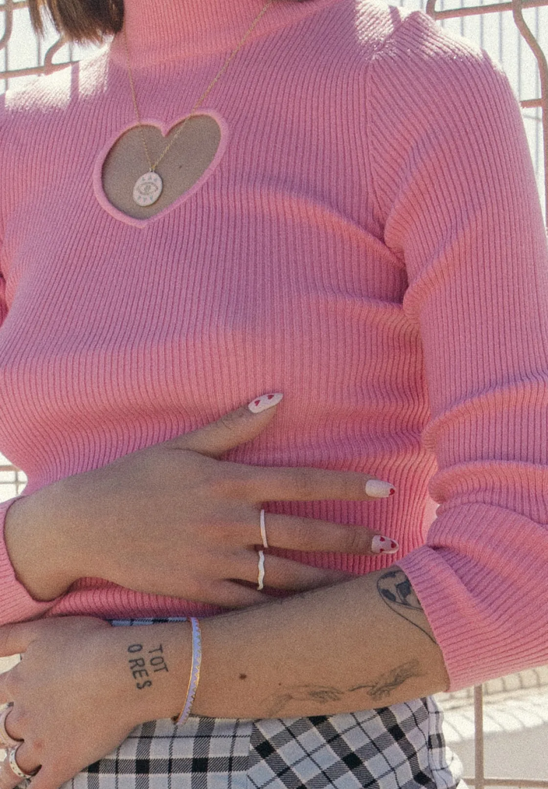 Pulseras Esclavas | LINEARGENT Esclava de plata diseño cenefa en esmalte
