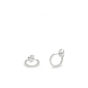 Pendientes Aro | LINEARGENT Pendientes aros pequeños clásicos y elegantes estilo plano