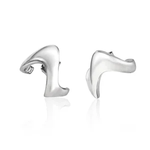 Pendientes Originales | LINEARGENT Pendientes originales de plata diseño punta triangular