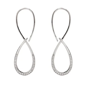 Pendientes Originales | Pendientes Largos | LINEARGENT Pendientes originales de plata en forma de gota