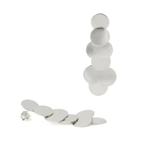 Pendientes Originales | LINEARGENT Pendientes originales diseño círculos estilo cascada