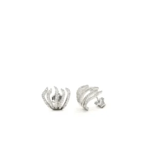 Pendientes Originales | LINEARGENT Pendientes originales diseño de 5 garras con circonitas