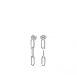 Pendientes Largos | LINEARGENT Pendientes originales diseño de triple anilla