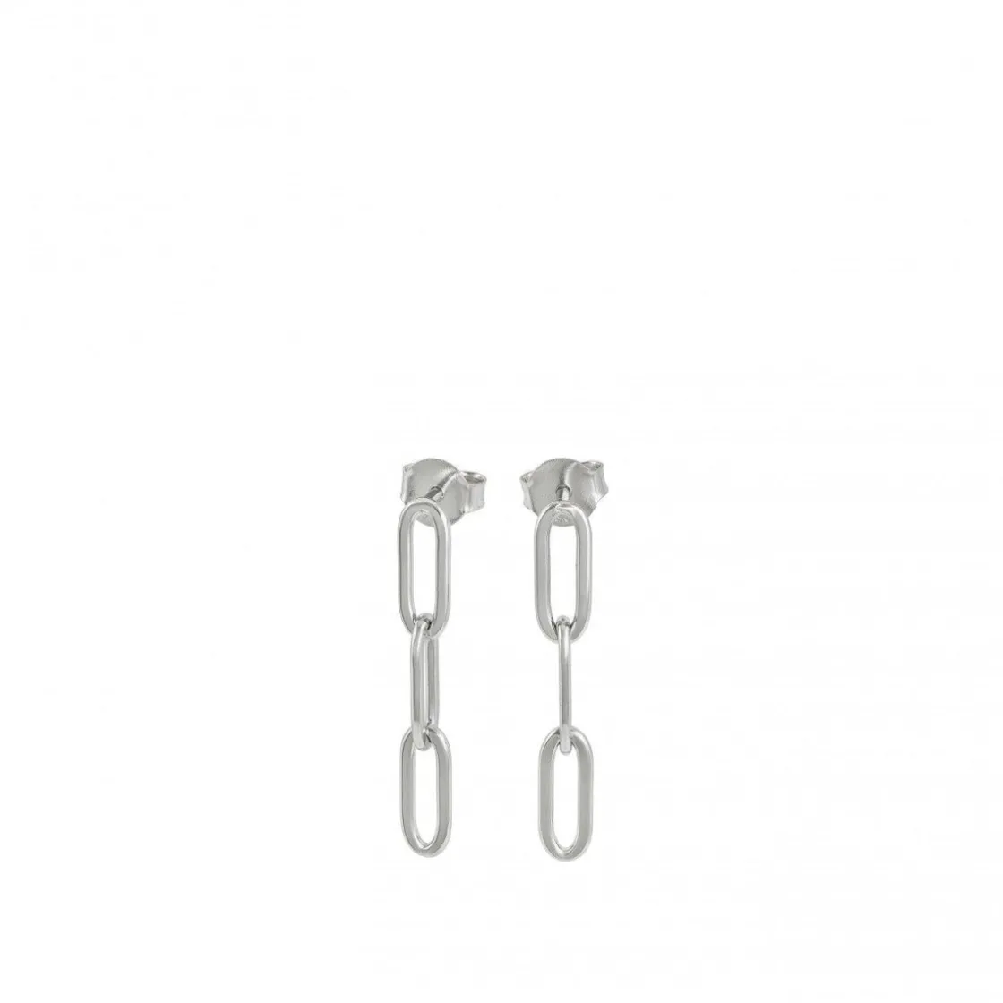 Pendientes Largos | LINEARGENT Pendientes originales diseño de triple anilla