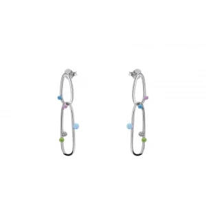 Pendientes Originales | LINEARGENT Pendientes originales pieza colgante con esmalte
