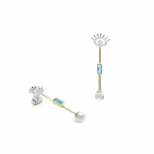 Pendientes Originales | LINEARGENT Pendientes originales plata ojo de horus