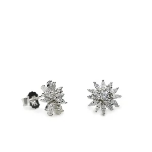 Pendientes Pequeños | LINEARGENT Pendientes pequeños inspirados en formas florales