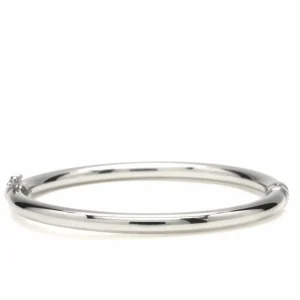 Pulseras Esclavas | LINEARGENT Pulsera esclava de plata diseño cilíndrico