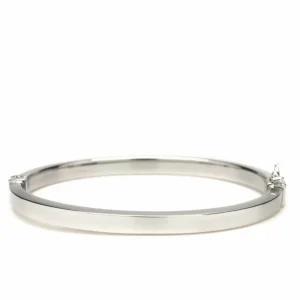 Pulseras Esclavas | LINEARGENT Pulsera esclava de plata lisa diseño fino