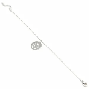 Pulseras Con Colgantes | Pulseras Finas | LINEARGENT Pulseras con colgantes de plata diseño corazones