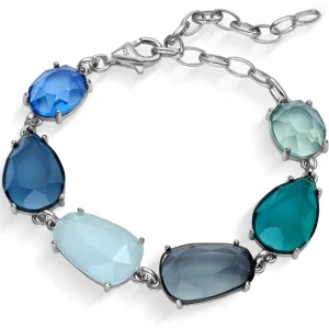 Pulseras Con Piedras | LINEARGENT Pulseras con piedras de plata en tonos azules