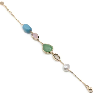 Pulseras Con Piedras | LINEARGENT Pulseras con piedras diseño tonos pastel
