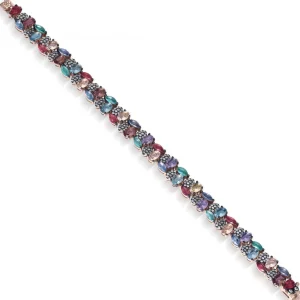Pulseras Con Piedras | LINEARGENT Pulseras con piedras en tonos brillantes y circonitas