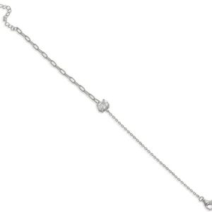 Pulseras Finas | LINEARGENT Pulseras finas de plata diseño oval